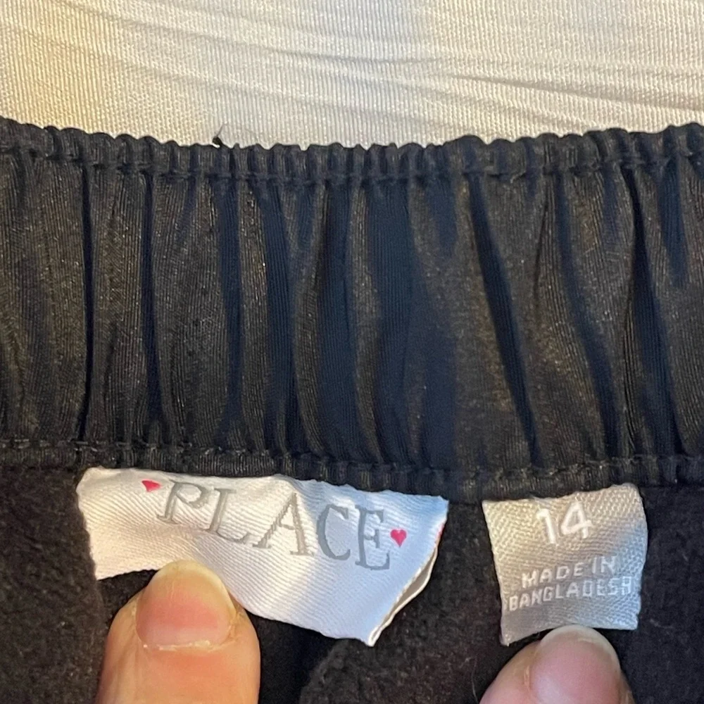 Children’s place‎ black snow ski winter pants size 14